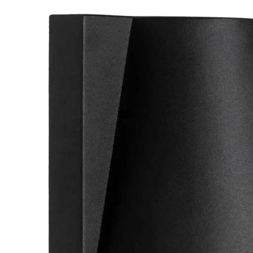 QAZQA Industriële staande buitenlamp zwart IP44 - Femke