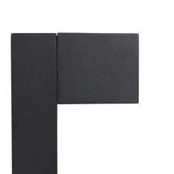 QAZQA Industriële staande buitenlamp donkergrijs 30 cm IP44 - Baleno