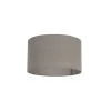 QAZQA Katoenen lampenkap taupe rond 35/35/20