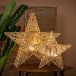 Newgarden Kerst vloerlamp bruin 40cm incl. LED IP54 oplaadbaar - Sisine