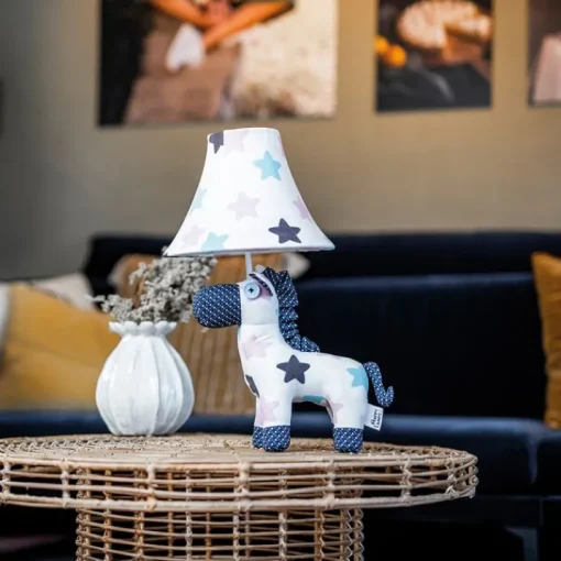 Happy Lamps Kinder tafellamp paard sterren incl. LED - Finn
