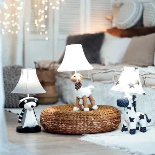 Happy Lamps Kinder tafellamp paard sterren incl. LED - Finn
