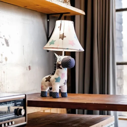 Happy Lamps Kinder tafellamp paard sterren incl. LED - Finn