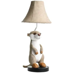 Happy Lamps Kinder tafellamp stokstaartje beige - Eddie