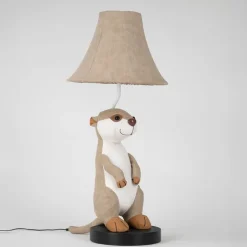 Happy Lamps Kinder tafellamp stokstaartje beige - Eddie