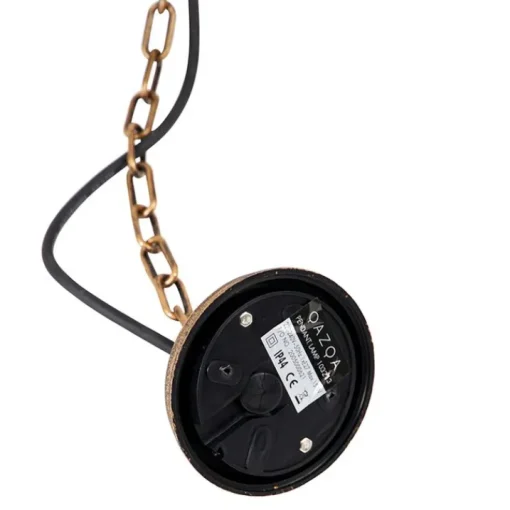 QAZQA Klassieke buiten hanglamp antiek goud IP44 - Capital