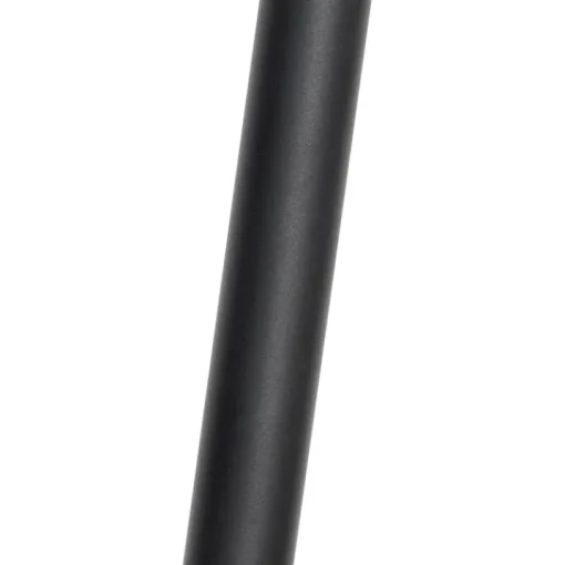 QAZQA Klassieke buiten lantaarn zwart 135 cm IP44 - Berta