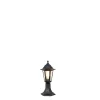 QAZQA Klassieke buiten vloerlamp zwart 42,2 cm IP44 - New Haven