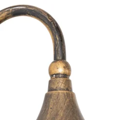 QAZQA Klassieke buiten wandlamp antiek goud IP44 - Daphne