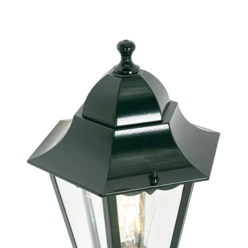 QAZQA Klassieke staande buitenlamp donker groen 170 cm IP44 - New Orleans