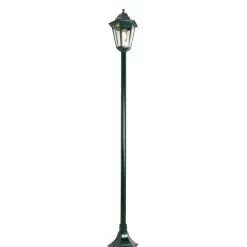 QAZQA Klassieke staande buitenlamp donker groen 170 cm IP44 - New Orleans