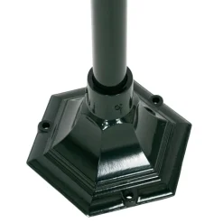 QAZQA Klassieke staande buitenlamp donker groen 170 cm IP44 - New Orleans
