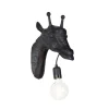 QAZQA Klassieke wandlamp zwart - Animal Giraf