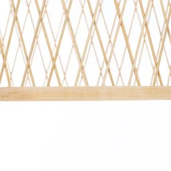 QAZQA Landelijke buiten hanglamp rotan 40x55 cm - Calamus