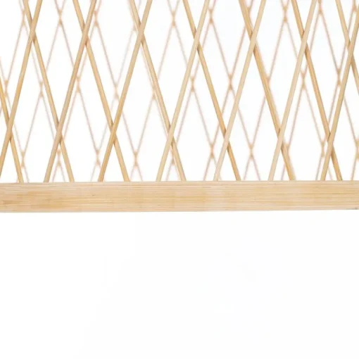 QAZQA Landelijke buiten hanglamp rotan 40x55 cm - Calamus