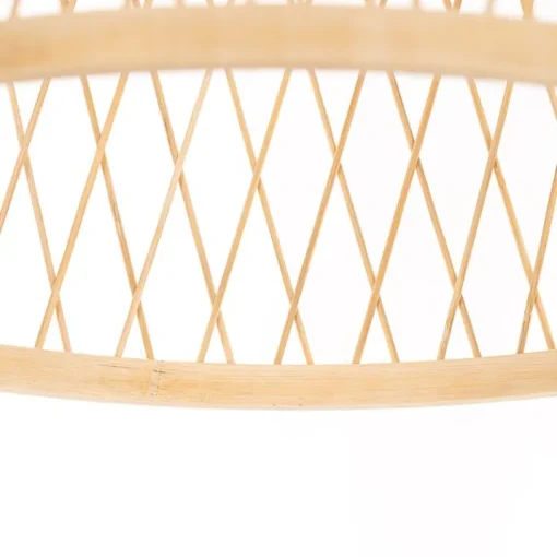 QAZQA Landelijke buiten hanglamp rotan 40x55 cm - Calamus