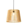 QAZQA Landelijke buiten hanglamp hout IP44 - Jayla