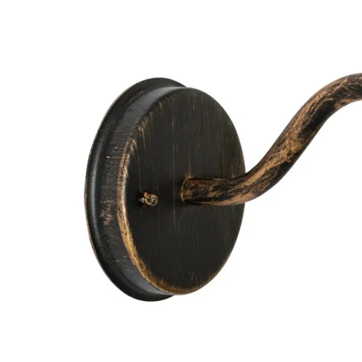 QAZQA Landelijke buiten wandlamp antiek goud IP44 - Kansas
