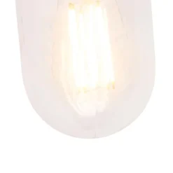 QAZQA Landelijke buitenwandlamp donkergrijs IP44 - Kansas
