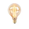 LUEDD LED lamp G95 E27 5W 1800K amber 3-staps dimbaar