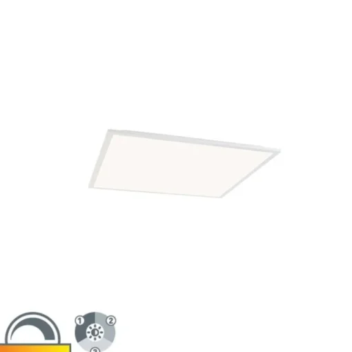 Shada Led paneel voor systeem plafond wit vierkant dimbaar in kelvin - Pawel