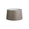 QAZQA Linnen lampenkap taupe 45 cm