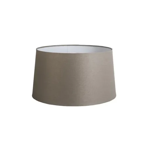 QAZQA Linnen lampenkap taupe 45 cm