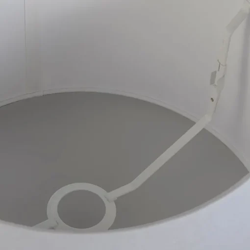 QAZQA Linnen lampenkap zwart 35 cm