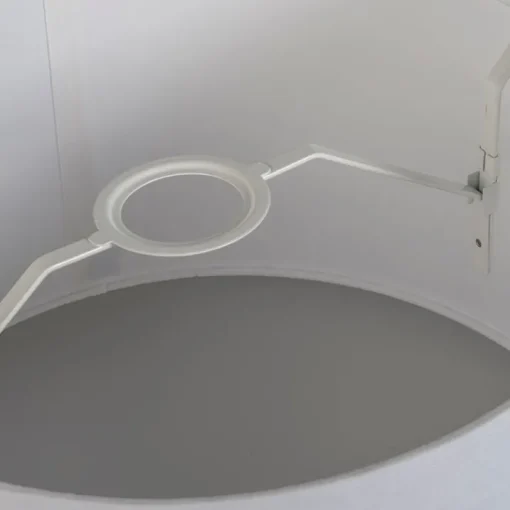 QAZQA Linnen lampenkap zwart 35 cm