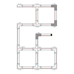 QAZQA L-Koppelstuk voor 3-fase rail zwart rechts - 3-Phase