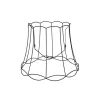 QAZQA Metalen lampenkap zwart 50/40 - Granny Frame