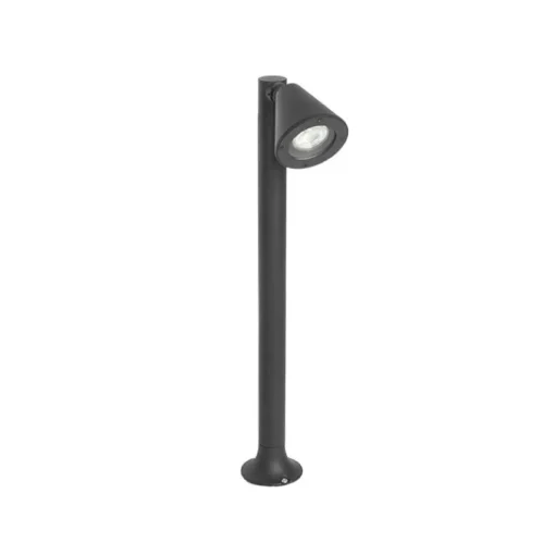 QAZQA Modern buiten paaltje zwart 60 cm IP44 verstelbaar - Ciara