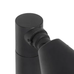 QAZQA Modern buiten paaltje zwart 60 cm IP44 verstelbaar - Ciara