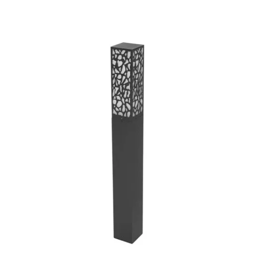 QAZQA Modern buiten paaltje zwart 90 cm IP44 - Nicole