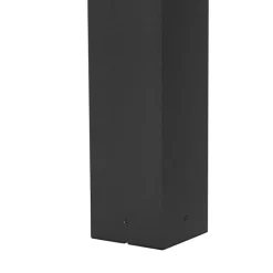 QAZQA Modern buiten paaltje zwart 90 cm IP44 - Nicole