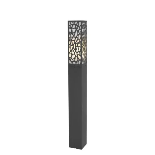 QAZQA Modern buiten paaltje zwart 90 cm IP44 - Nicole