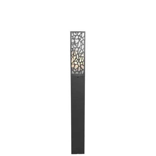 QAZQA Modern buiten paaltje zwart 90 cm IP44 - Nicole