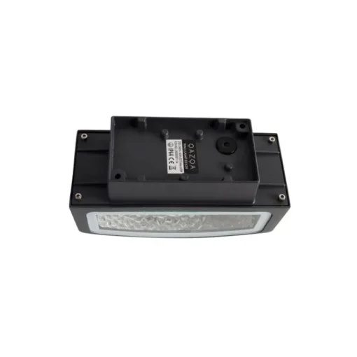 QAZQA Modern buitenwandlamp grafiet 14,3 cm IP44 - Latina