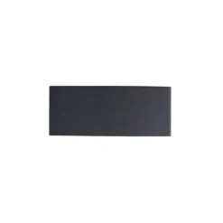 QAZQA Modern buitenwandlamp grafiet 14,3 cm IP44 - Latina