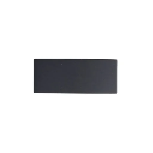 QAZQA Modern buitenwandlamp grafiet 14,3 cm IP44 - Latina