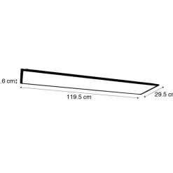Shada Modern led paneel voor systeem plafond wit rechthoekig - Pawel