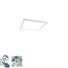 QAZQA Modern LED paneel wit 40 cm incl. LED 4-staps dimbaar - Liv