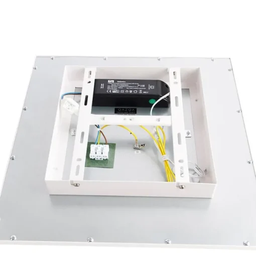 QAZQA Modern LED paneel wit 40 cm incl. LED 4-staps dimbaar - Liv