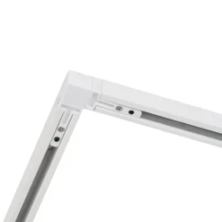 QAZQA Modern railsysteem met 6 spots en 4 hanglampen beige met wit 1-fase - Slimline Uzzy Keno