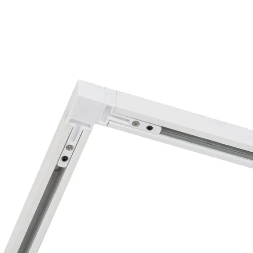 QAZQA Modern railsysteem met 6 spots en 4 hanglampen beige met wit 1-fase - Slimline Uzzy Keno