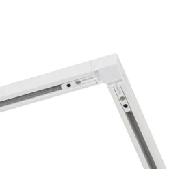 QAZQA Modern railsysteem met 10 spots beige met wit 1-fase - Slimline Uzzy