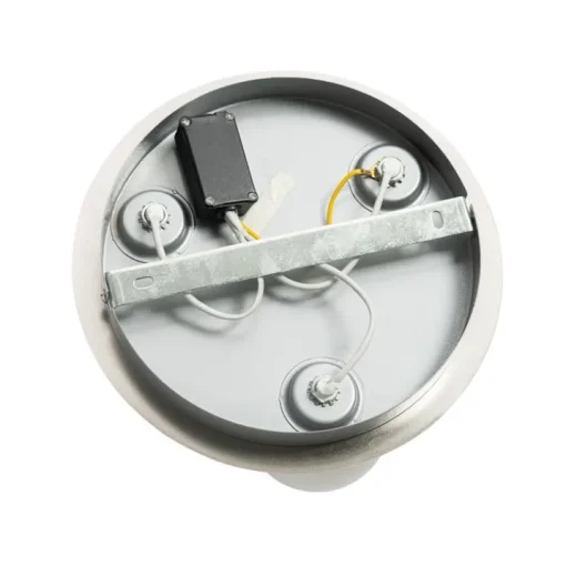 QAZQA Moderne badkamer plafondlamp staal 3-lichts - Cederic