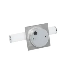 QAZQA Moderne badkamer wandlamp staal IP44 2-lichts - Bath