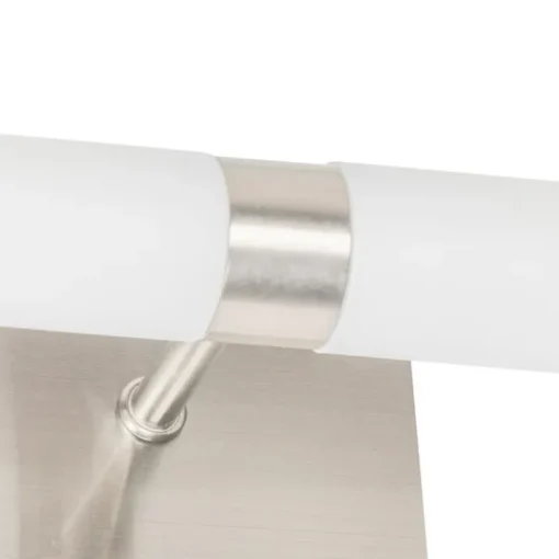 QAZQA Moderne badkamer wandlamp staal IP44 2-lichts - Bath