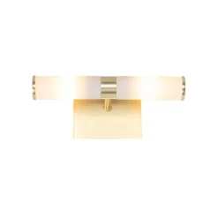 QAZQA Moderne badkamer wandlamp goud IP44 2-lichts - Bath